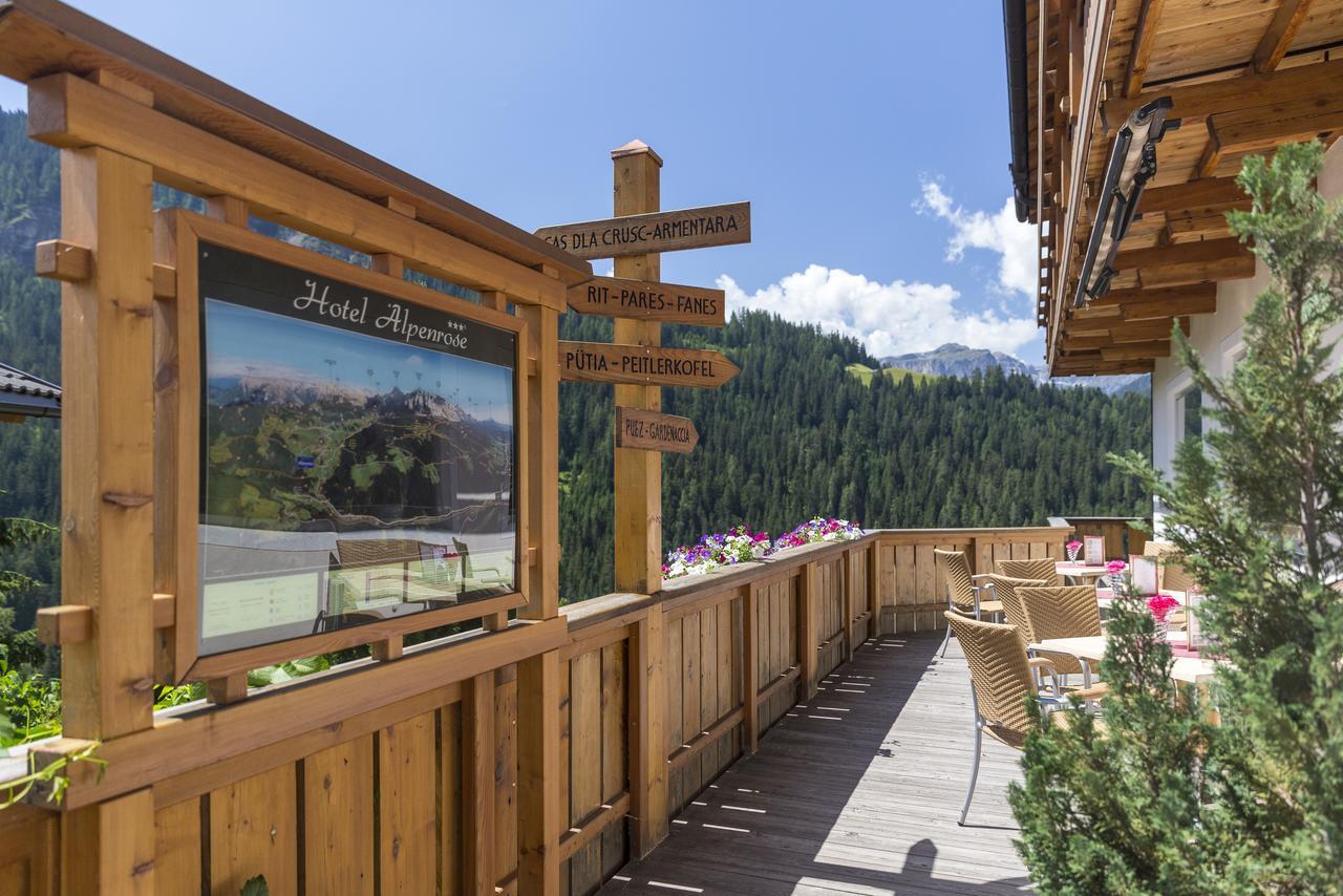 Hotel Alpenrose Dolomites La Valle Dış mekan fotoğraf